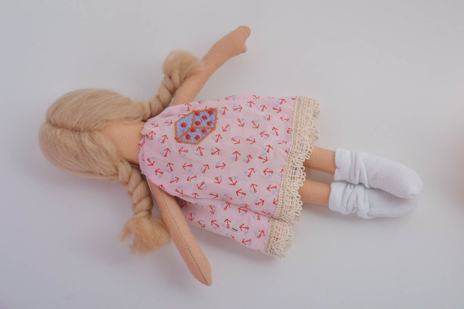 Soft toy handmade toys girl doll gifts for baby girls toys for kids home decor photo 4