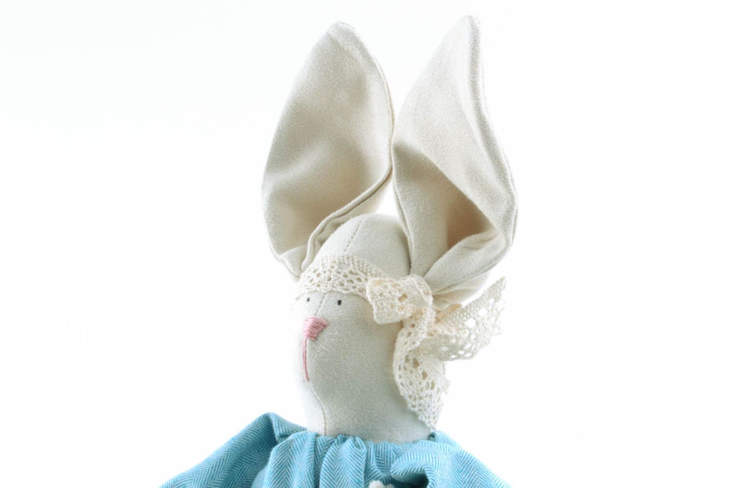 Soft toy Lady Rabbit photo 2