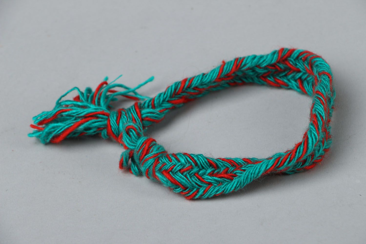 Woolen bracelet  photo 1