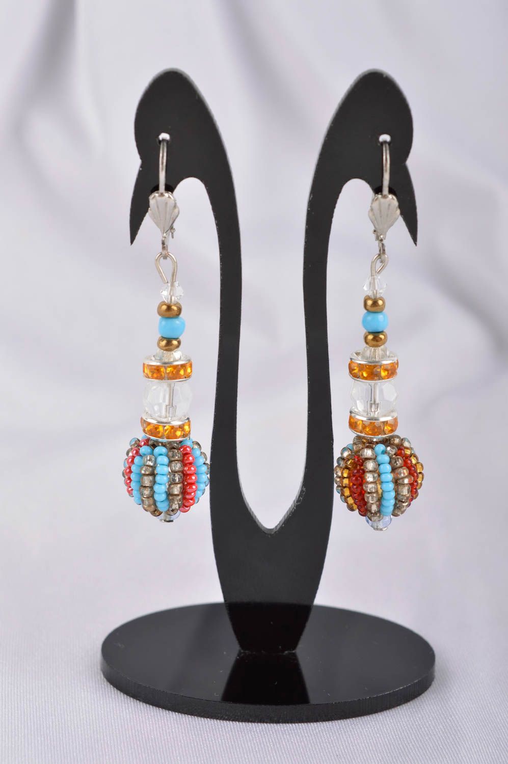Handmade earrings ladies earrings handmade jewelry earrings for women gift ideas photo 1