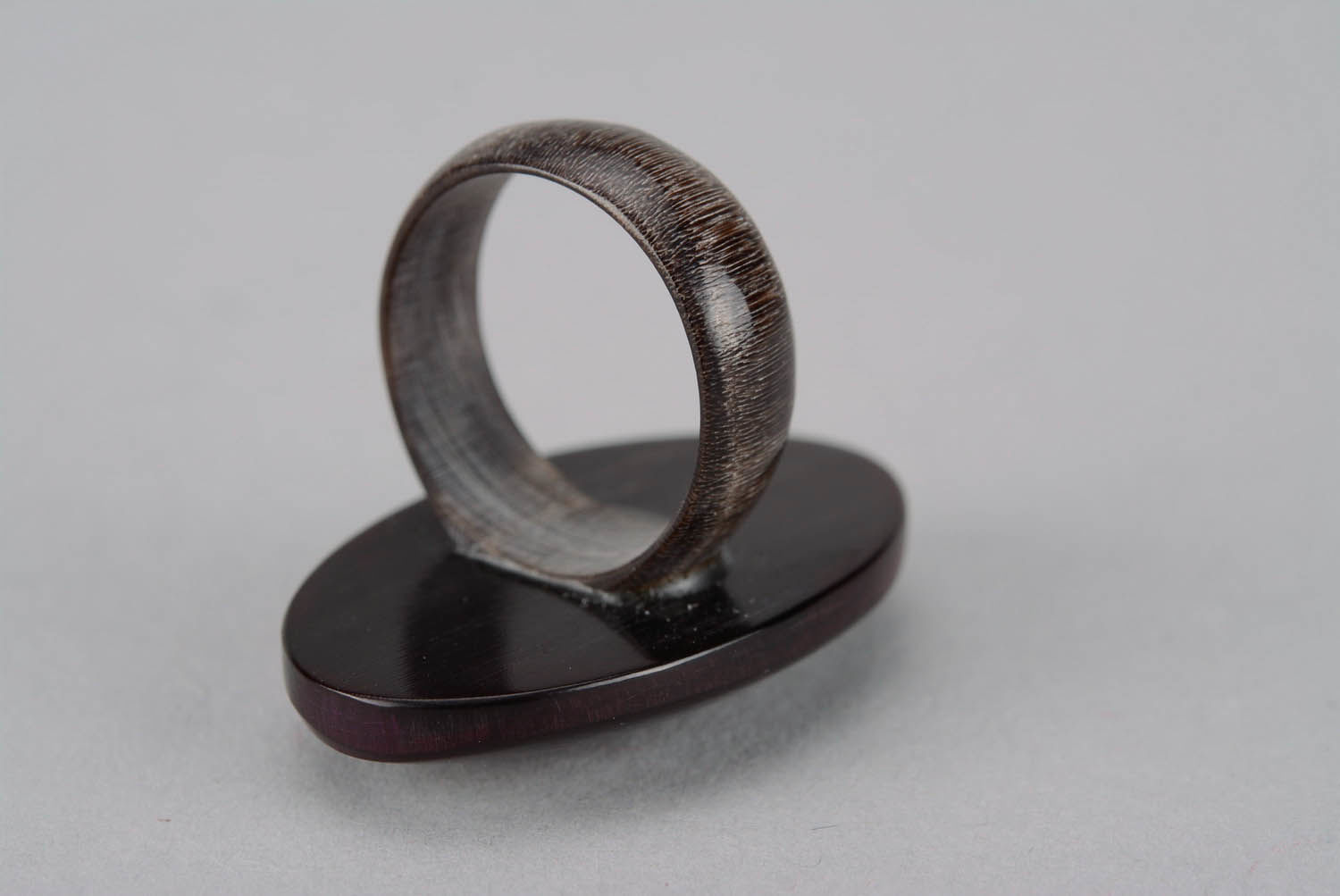 Cow horn ring photo 4