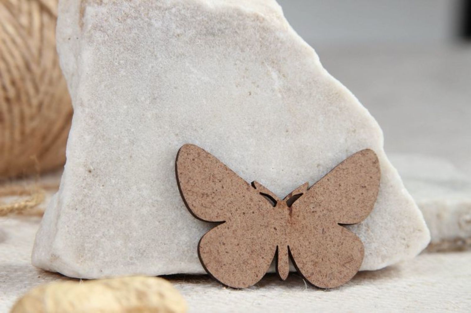 Wooden chipboard for photo albums and scrapbooking Butterfly photo 4