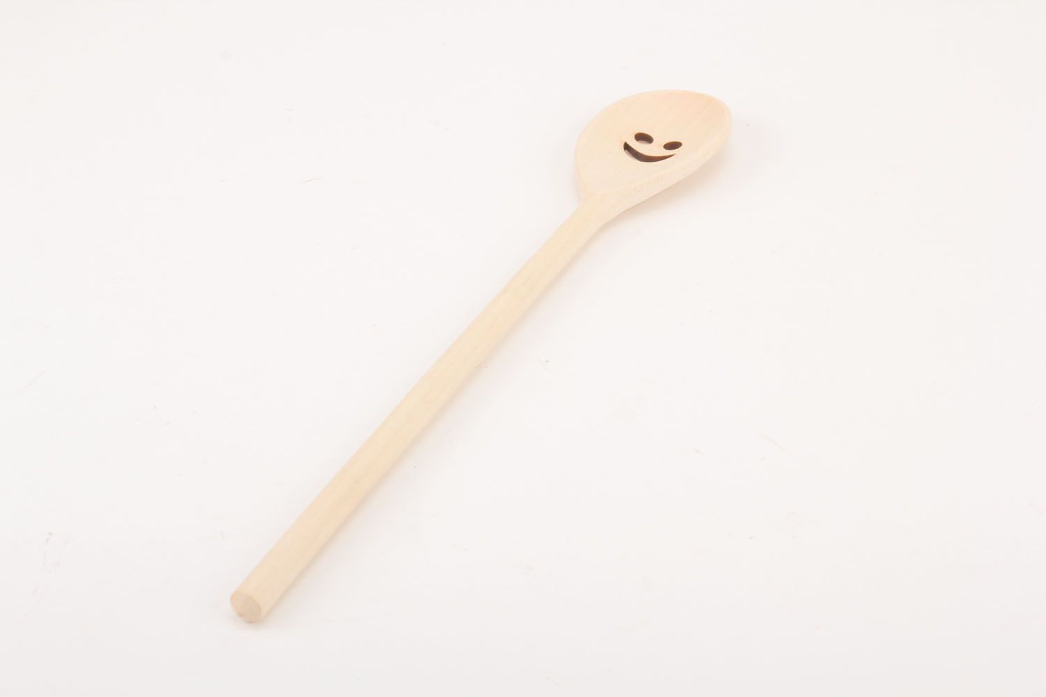 Wooden skimmer spoon photo 1