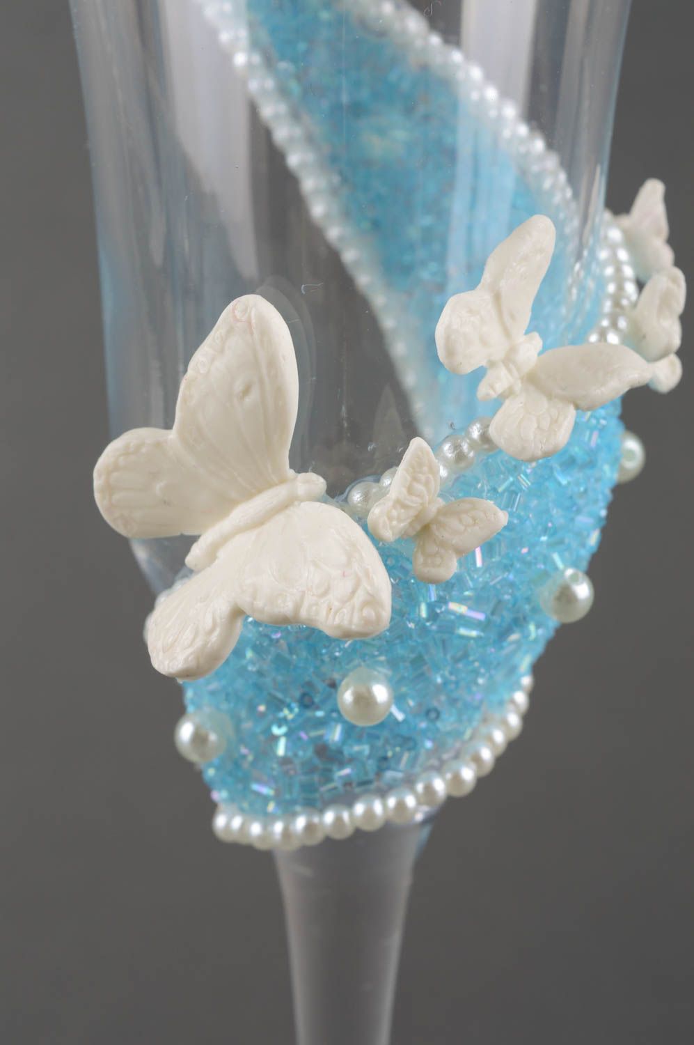 Copas para boda hechas a mano vasos de cristal hermosos regalos para novios foto 9
