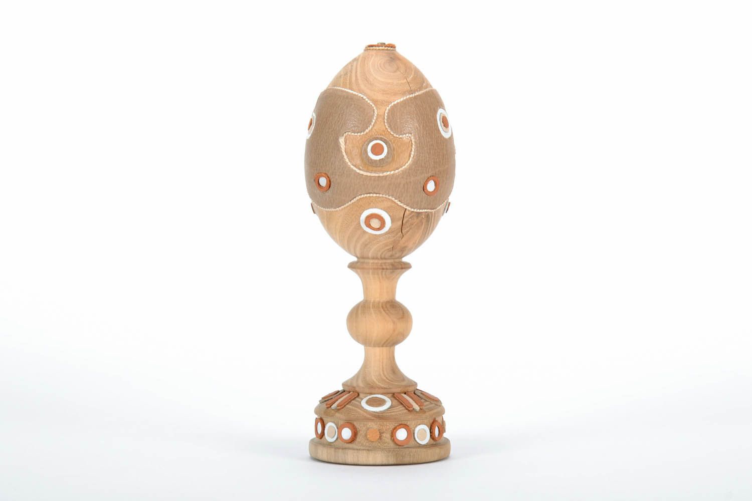 Декоративное яйцо на подставке  фото 2