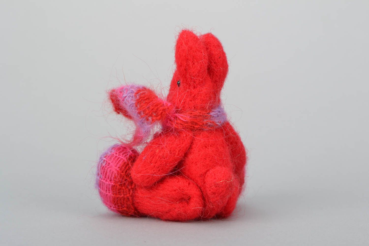 Handmade soft toy Hare photo 4