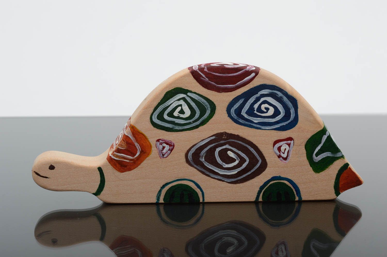 Handmade Schildkröte Spielzeug Geschenk für Kinder Öko Spielzeug originell foto 1