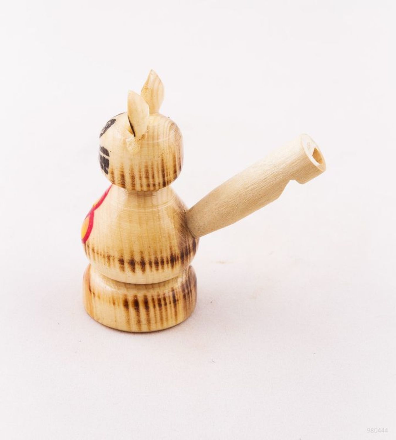 Wooden whistle Cat photo 2
