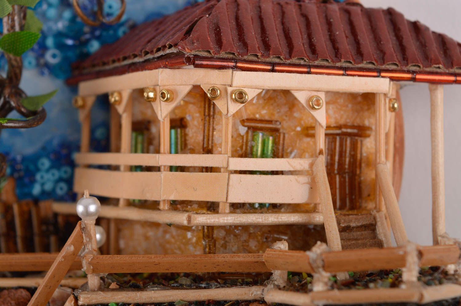 Настенное панно ручной работы рельефное панно декор для дома элемент декора фото 2