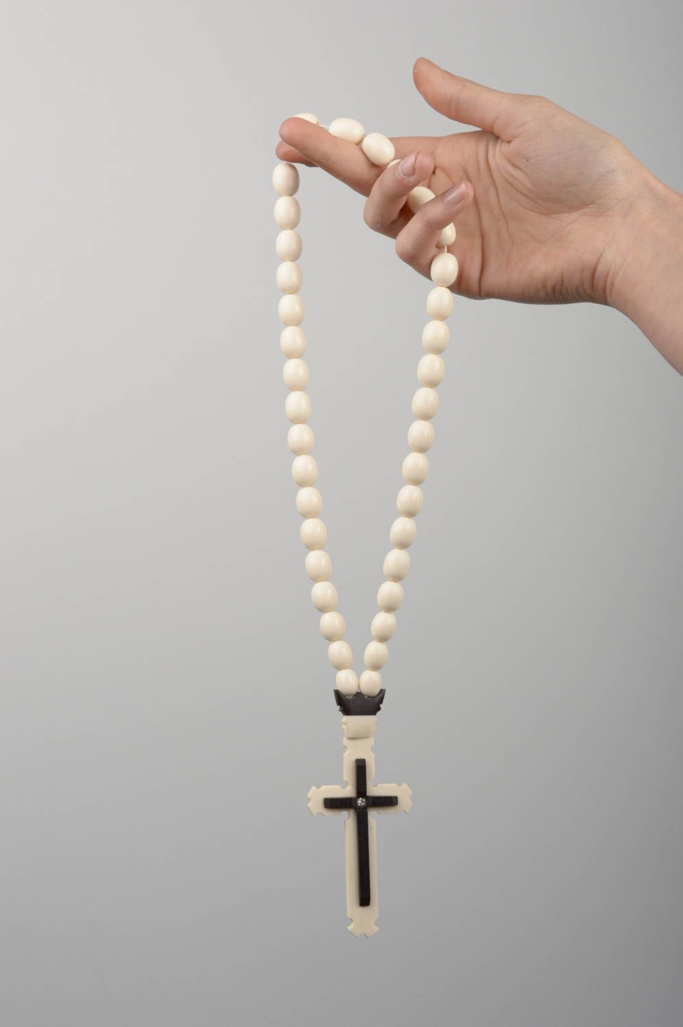 Четки ручной работы четки для молитвы аксессуар для мужчин розарий с крестом фото 5