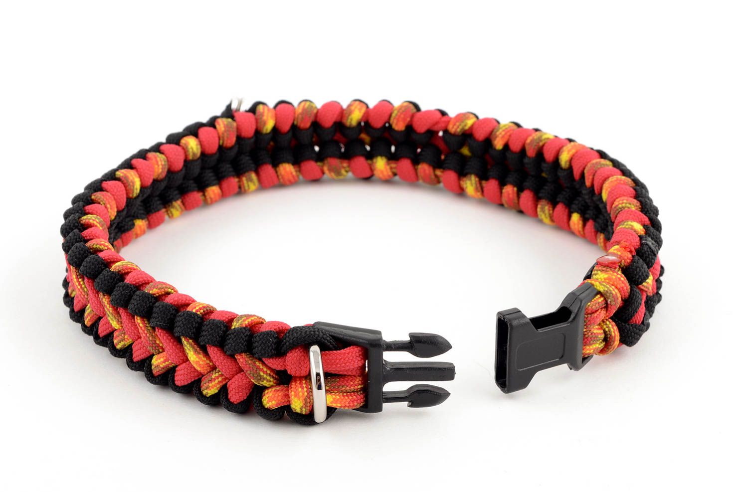 Handmade luxus Hundehalsband exklusives Hundezubehör Halsband für Hunde grell foto 3