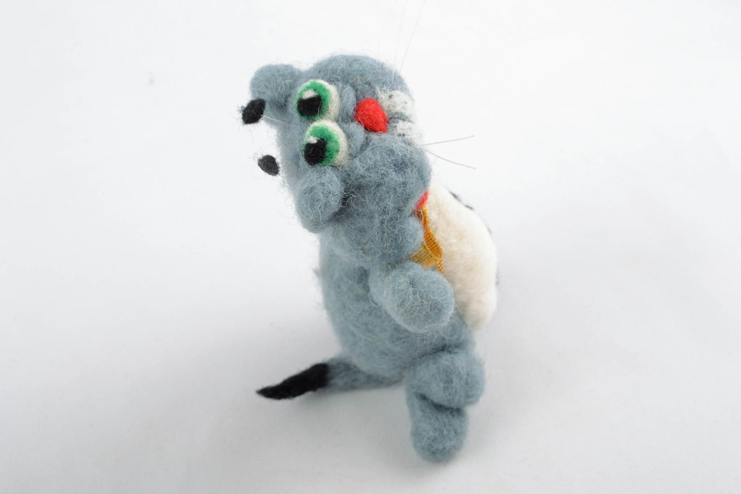 Felted interior toy Singer Cat  photo 4