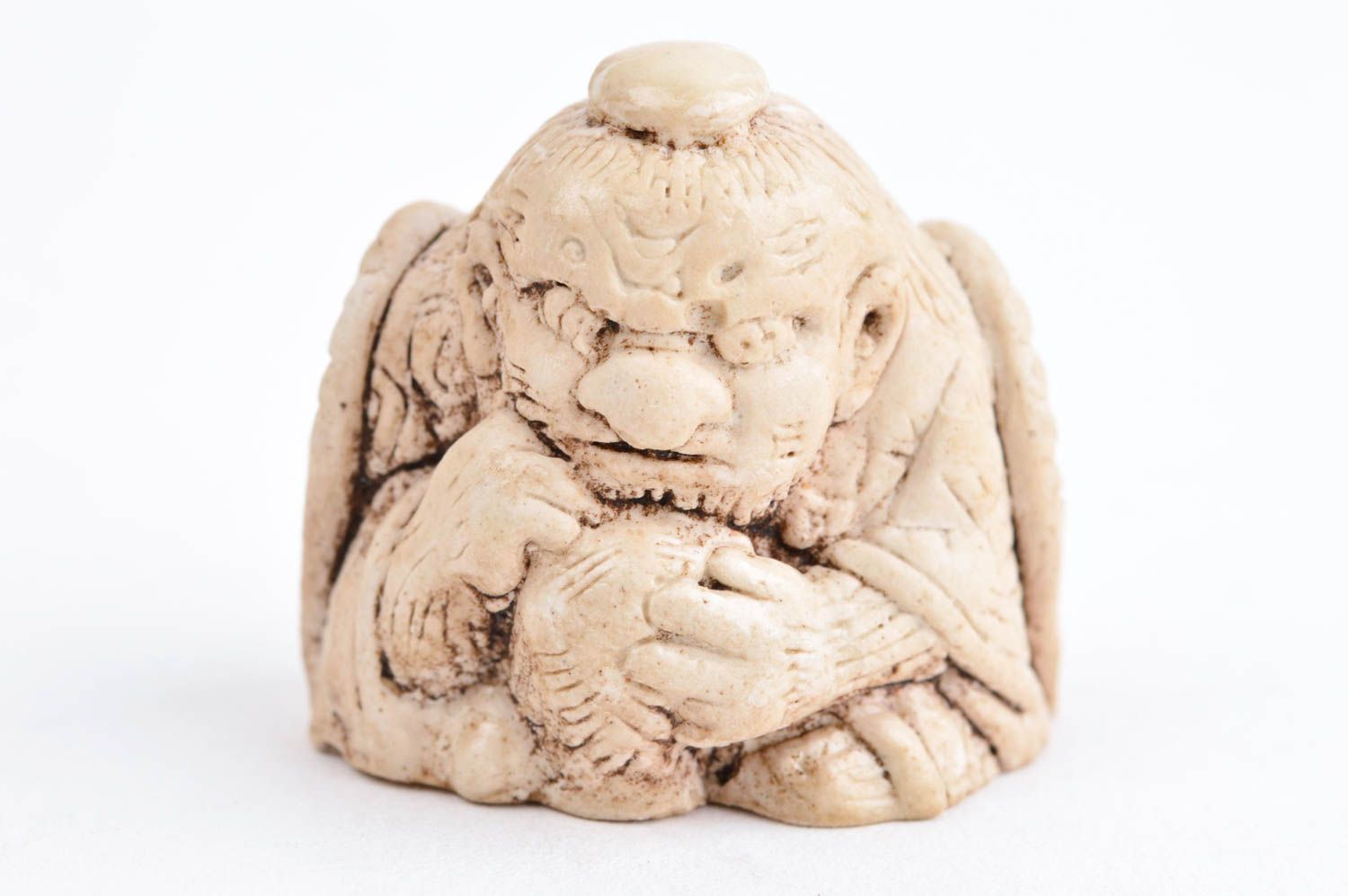 Figura de decoración artesanal elemento decorativo de yeso regalo original foto 2