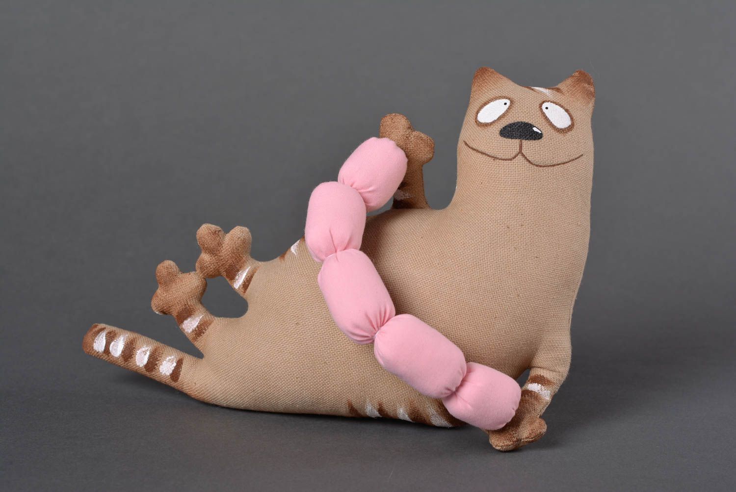 Handmade Kleinkinder Spielzeug Geschenk für Kinder Haus Deko Kater schön lustig foto 1