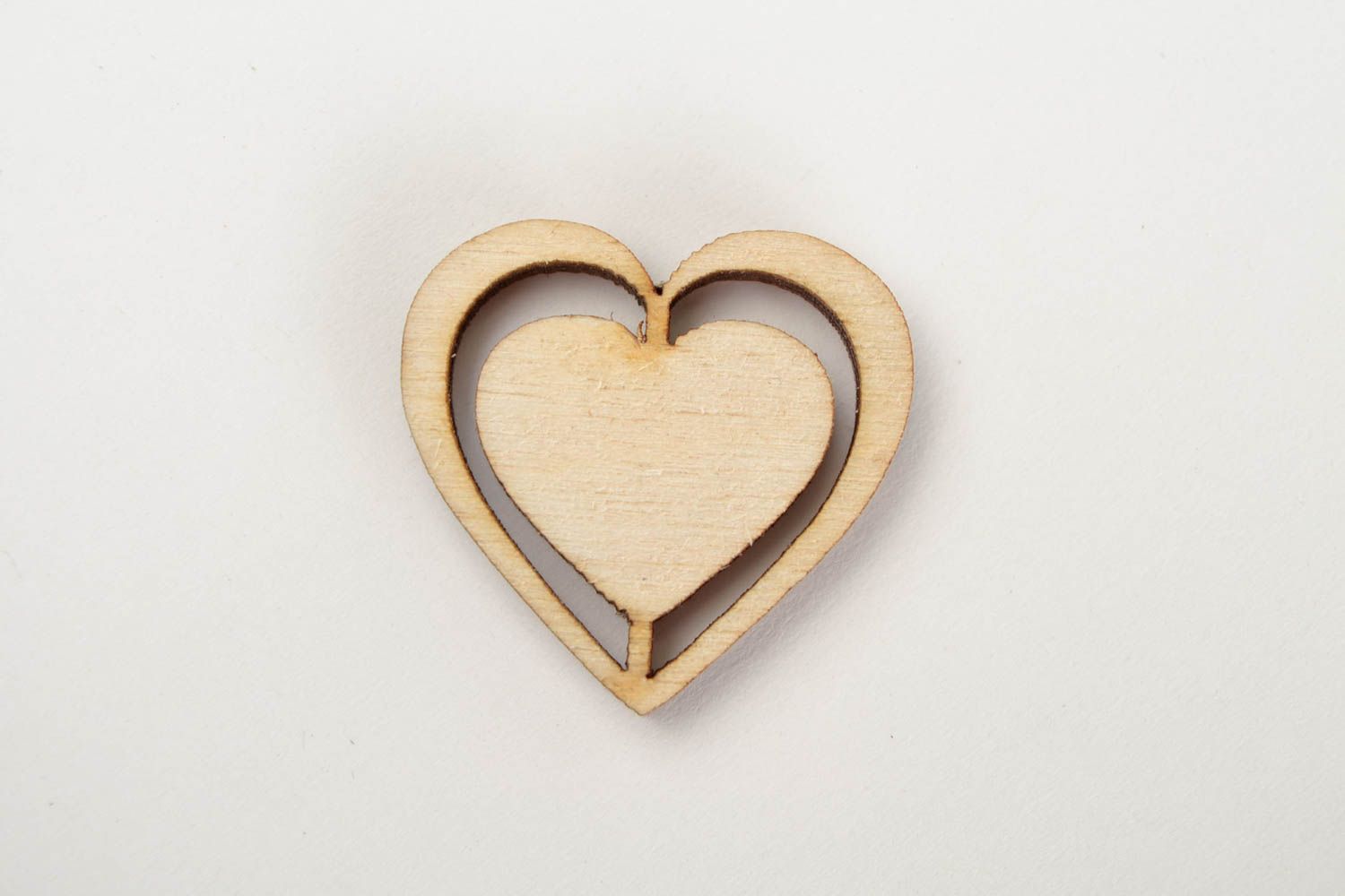 Handmade Holzartikel zum Gestalten Miniatur Figur Herz Holz Rohlinge zum Bemalen foto 3