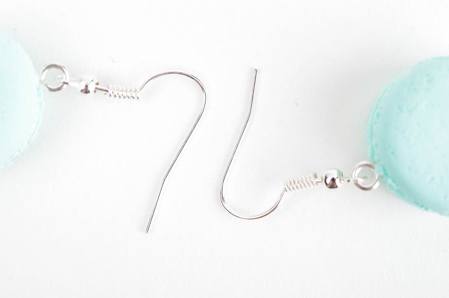 Handmade earrings designer earrings unusual accessory clay jewelry gift for her photo 4