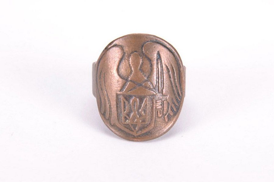 Ring with a guardian angel photo 1
