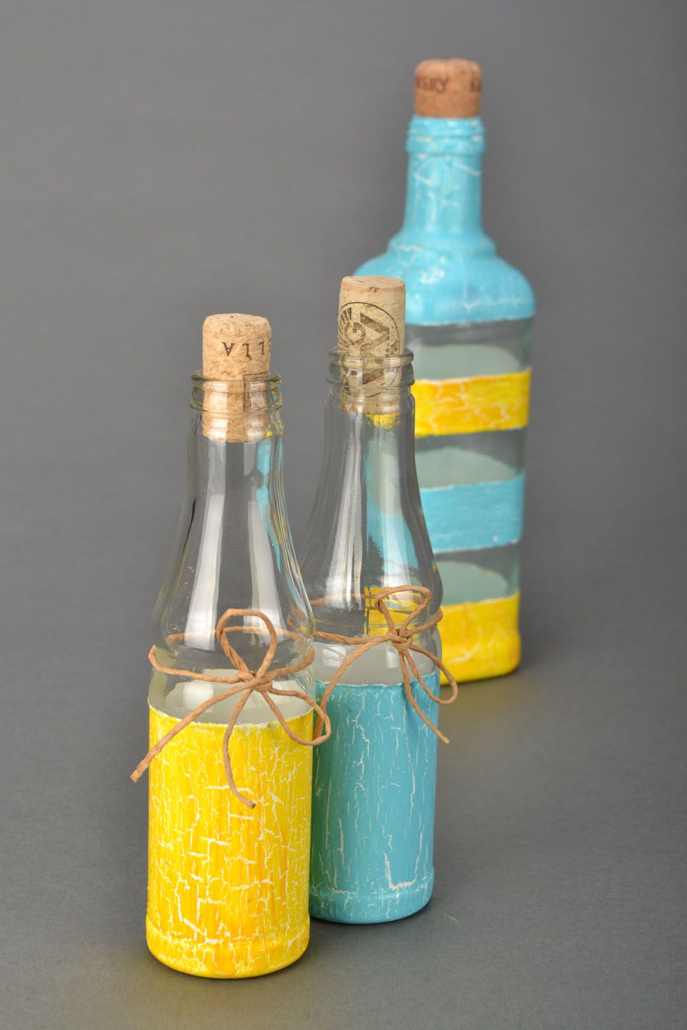Set of glass bottles for kitchen photo 3