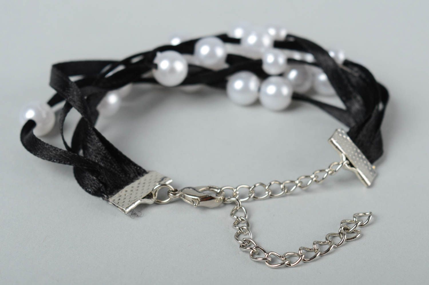 Handmade ribbon bracelet designer accessories fashion jewelry for women photo 5