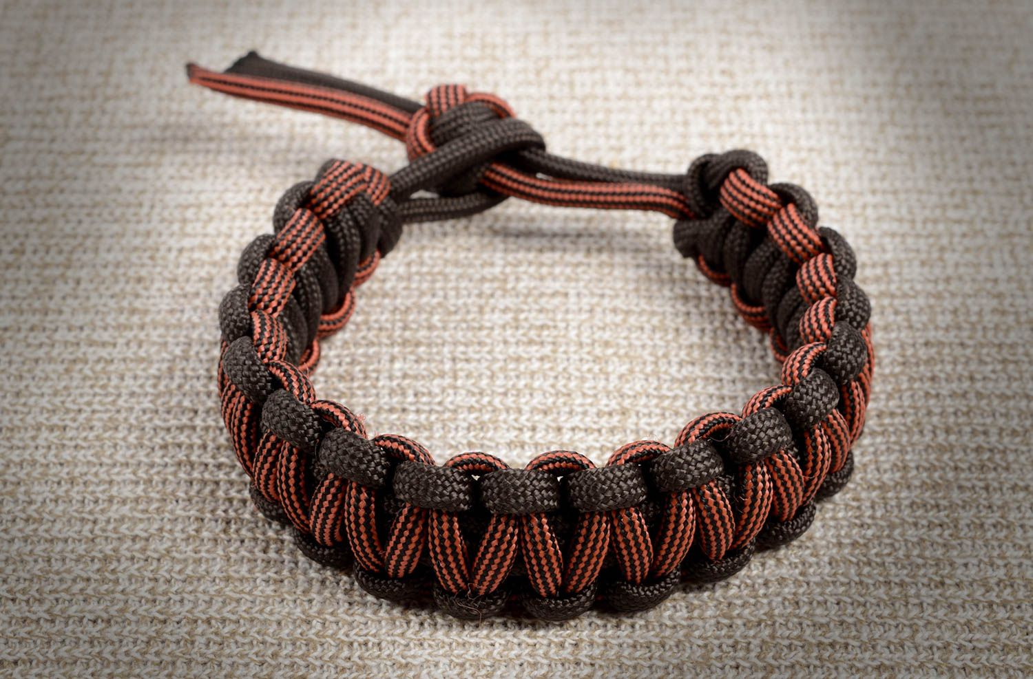 Stylish handmade bracelet designs woven cord bracelet beautiful jewellery photo 5