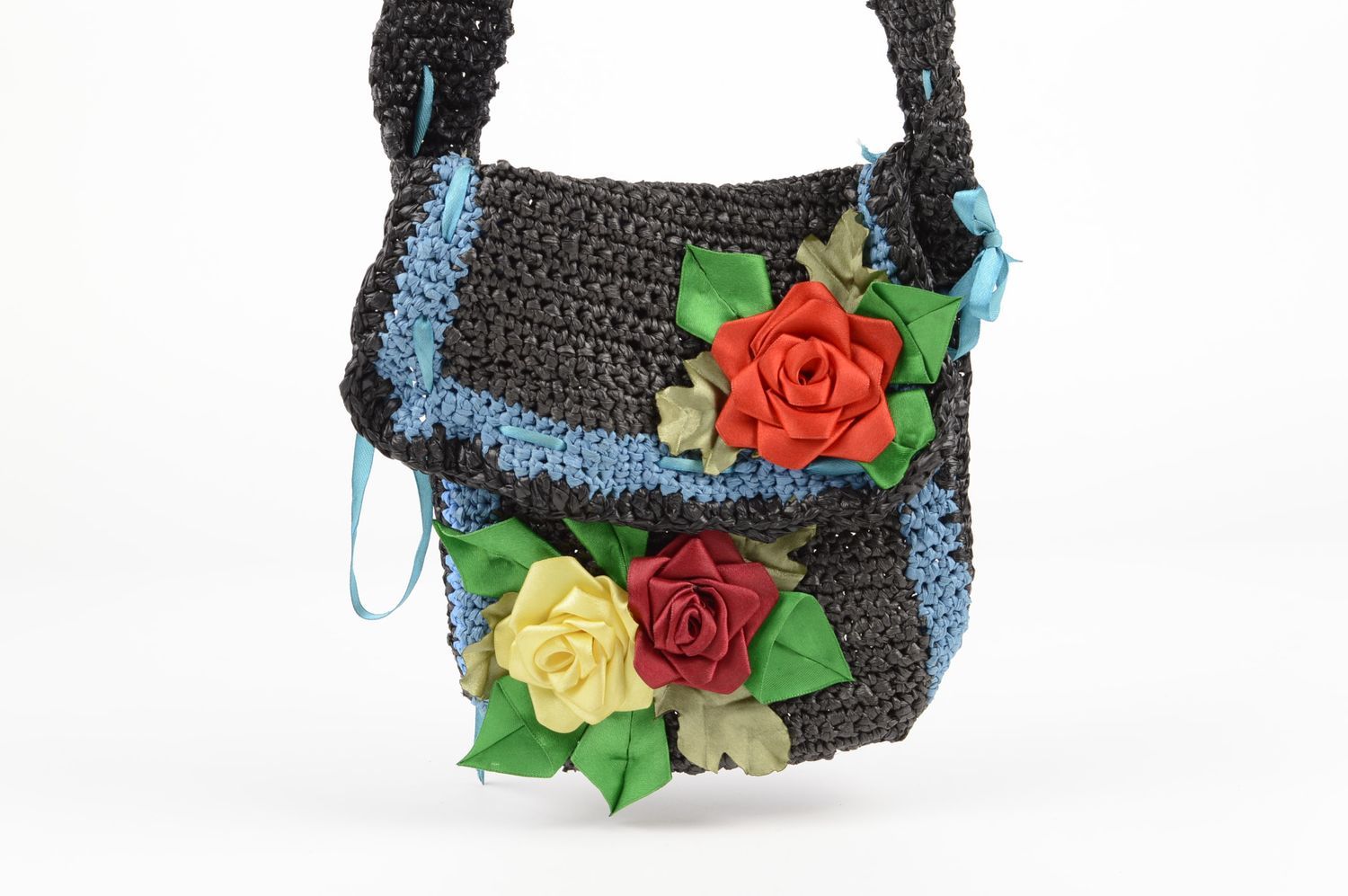Little handmade bag stylish unusual accessories lovely beautiful present photo 3