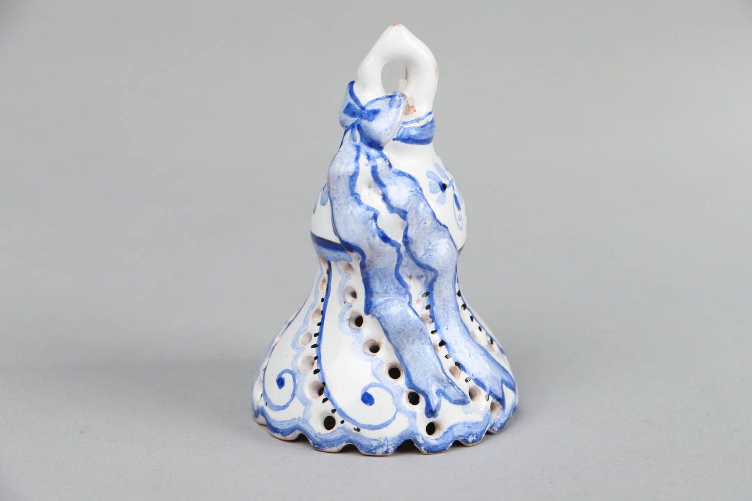 Ceramic handmade bell photo 3