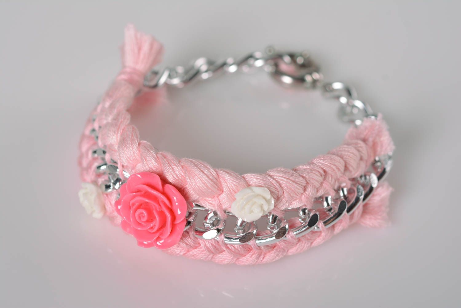 Chain bracelet homemade jewelry thread bracelets designer accessories gift ideas photo 1