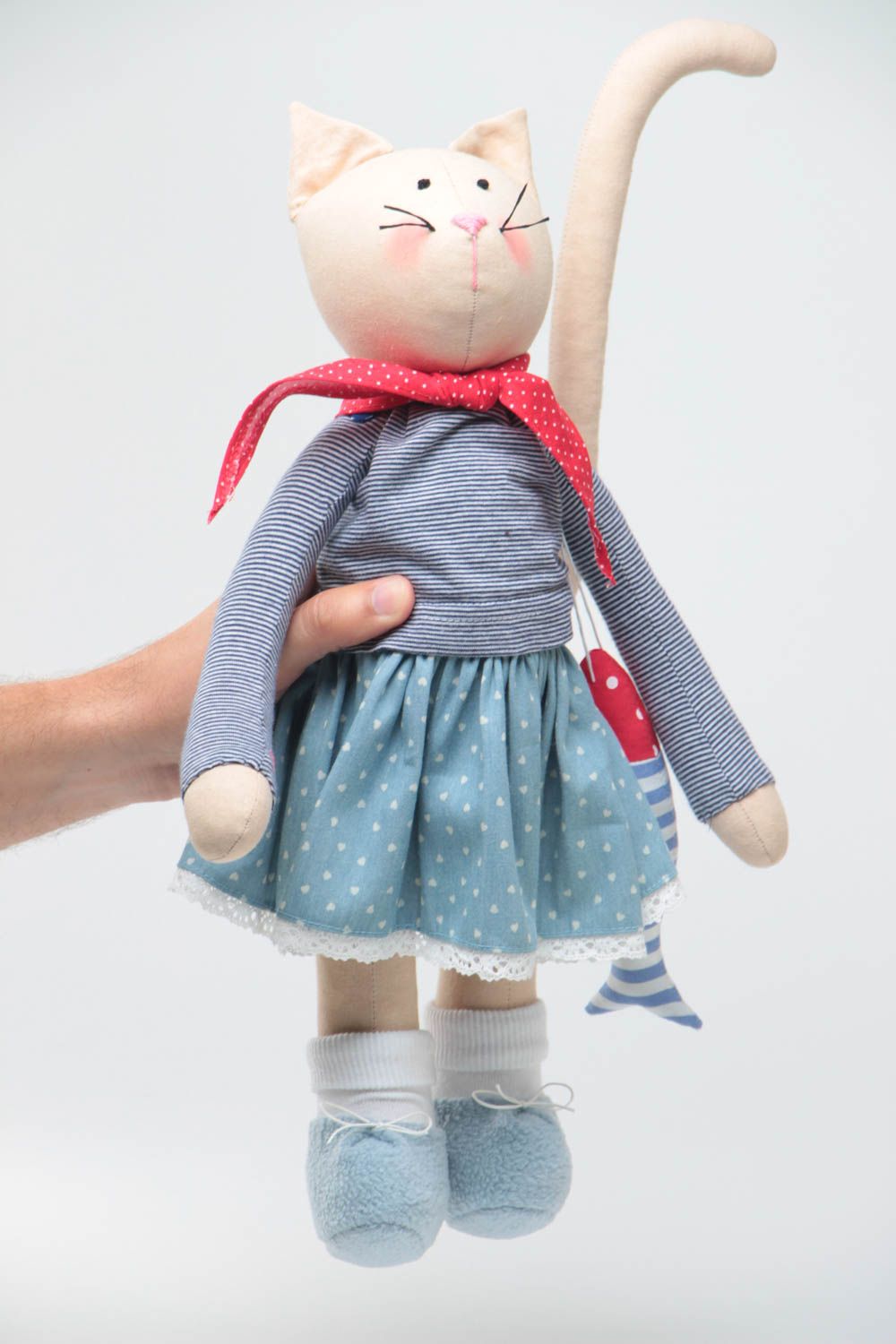 Muñeco de peluche original hecho a mano decorativo para niños estiloso bonito foto 5