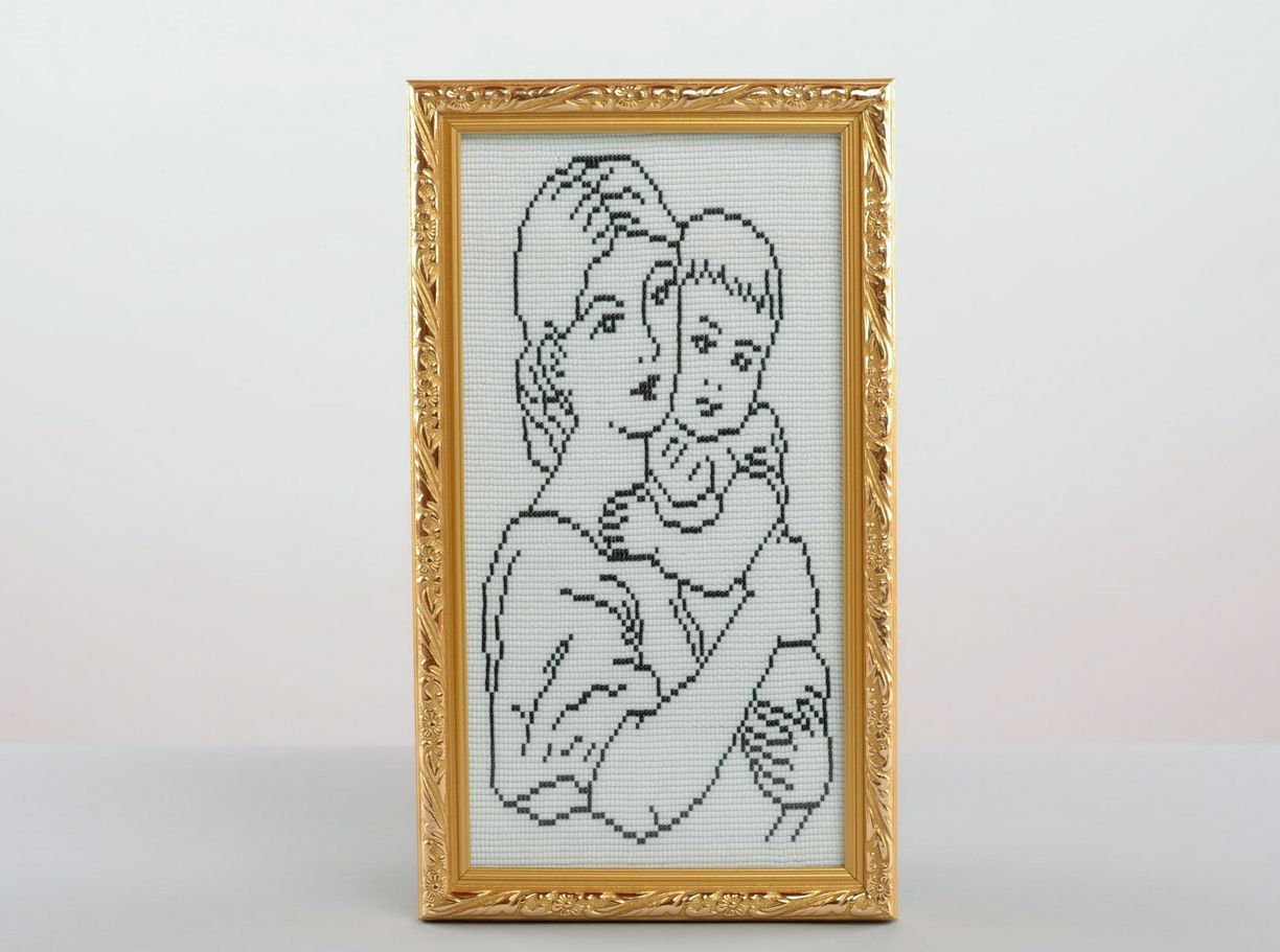 Картина Мать и дитя фото 4