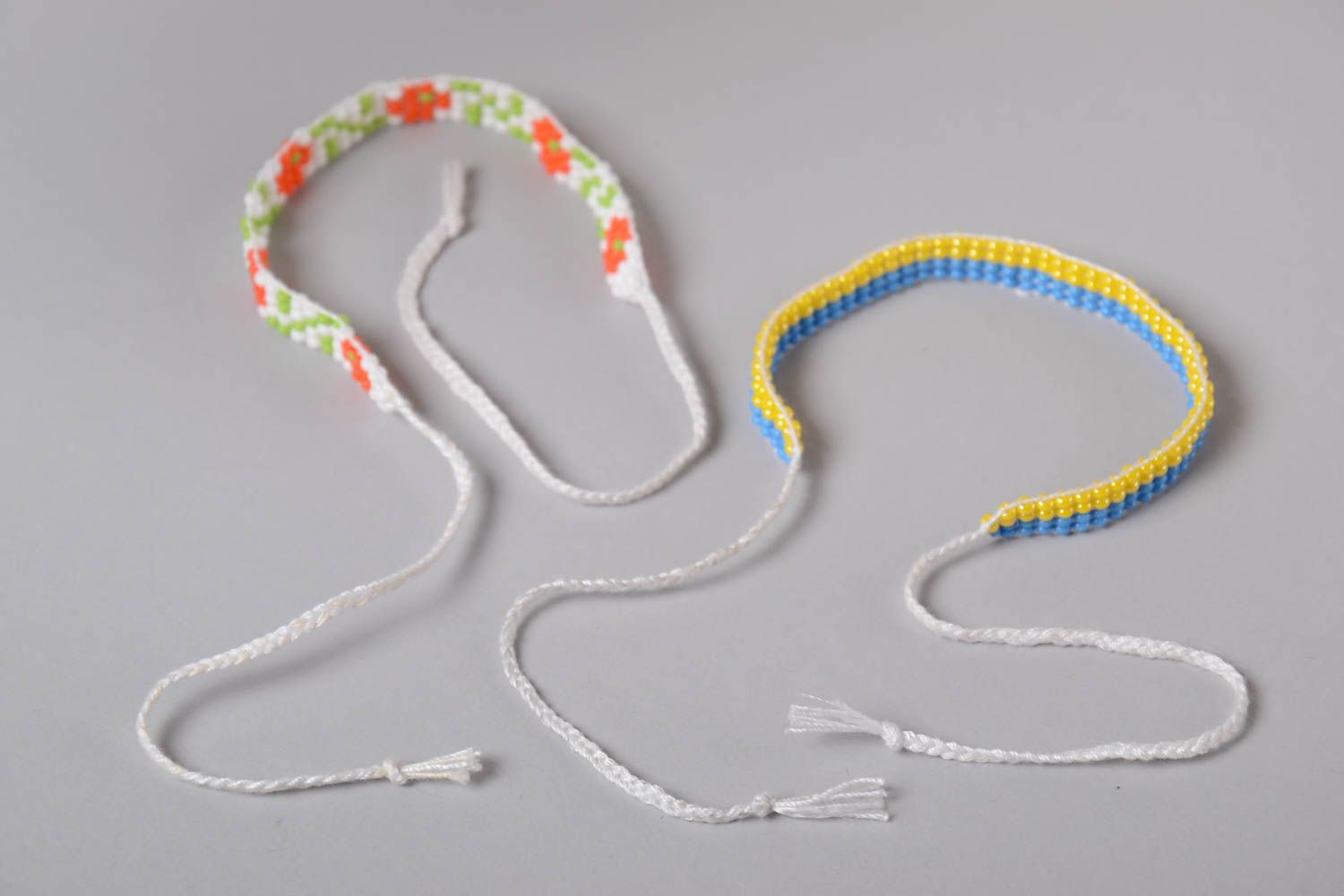 Bracciali di perline fatti a mano braccialetti originali da polso per donna foto 4