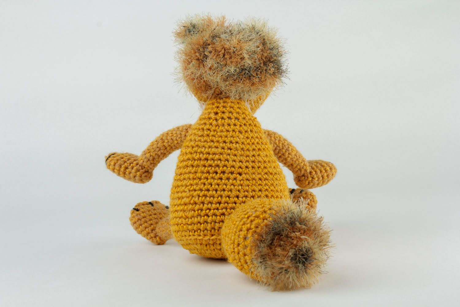 Knitted toy Fox Basil photo 3