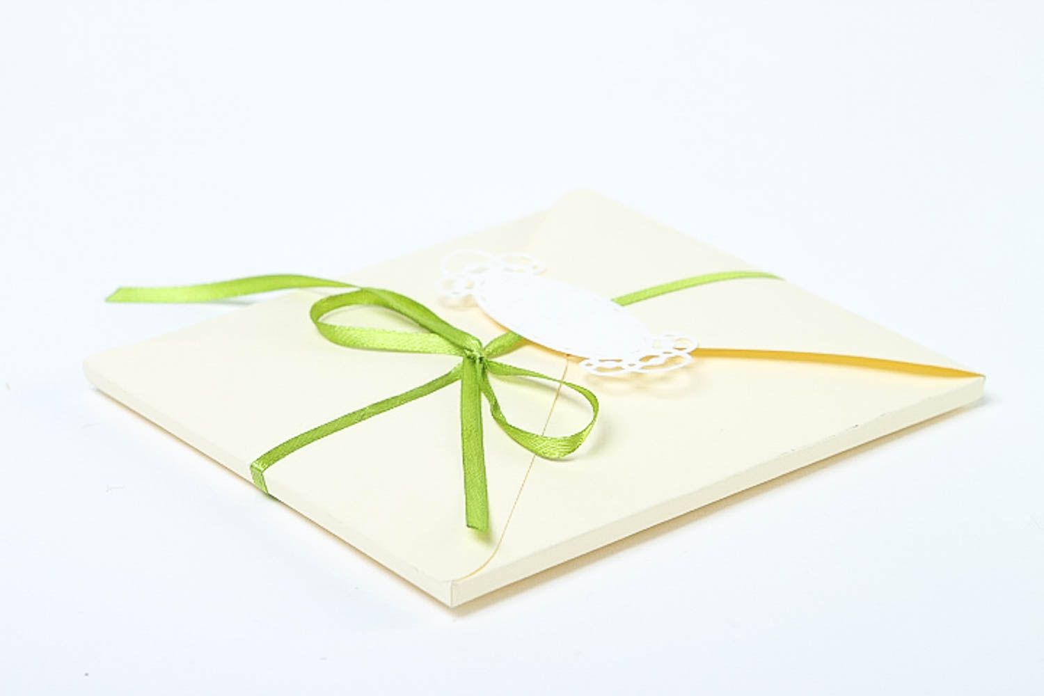 Beautiful handmade invitation envelope wedding invitation wedding accessories photo 2