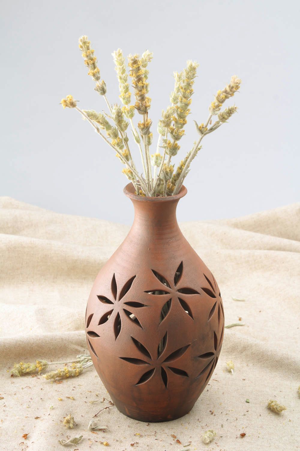Vase en terre cuite fait main photo 2