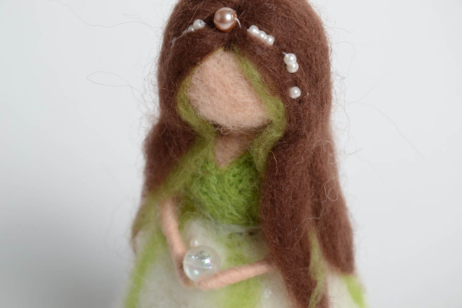 Handmade schöne Puppe natürliches Spielzeug Geschenk für Frau Prinzessin foto 5