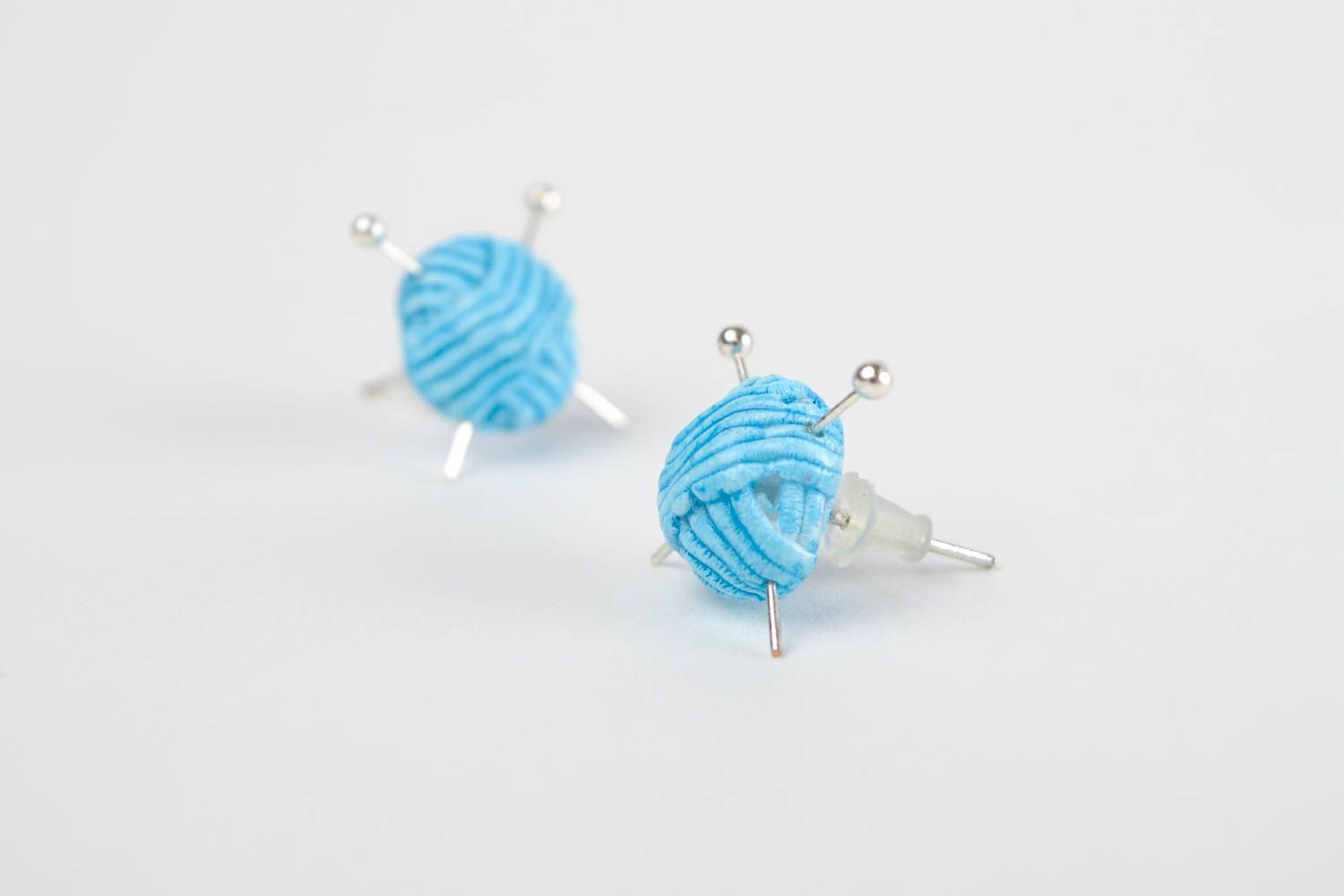 Handmade jewellery ladies earrings polymer clay designer earrings gift ideas photo 4