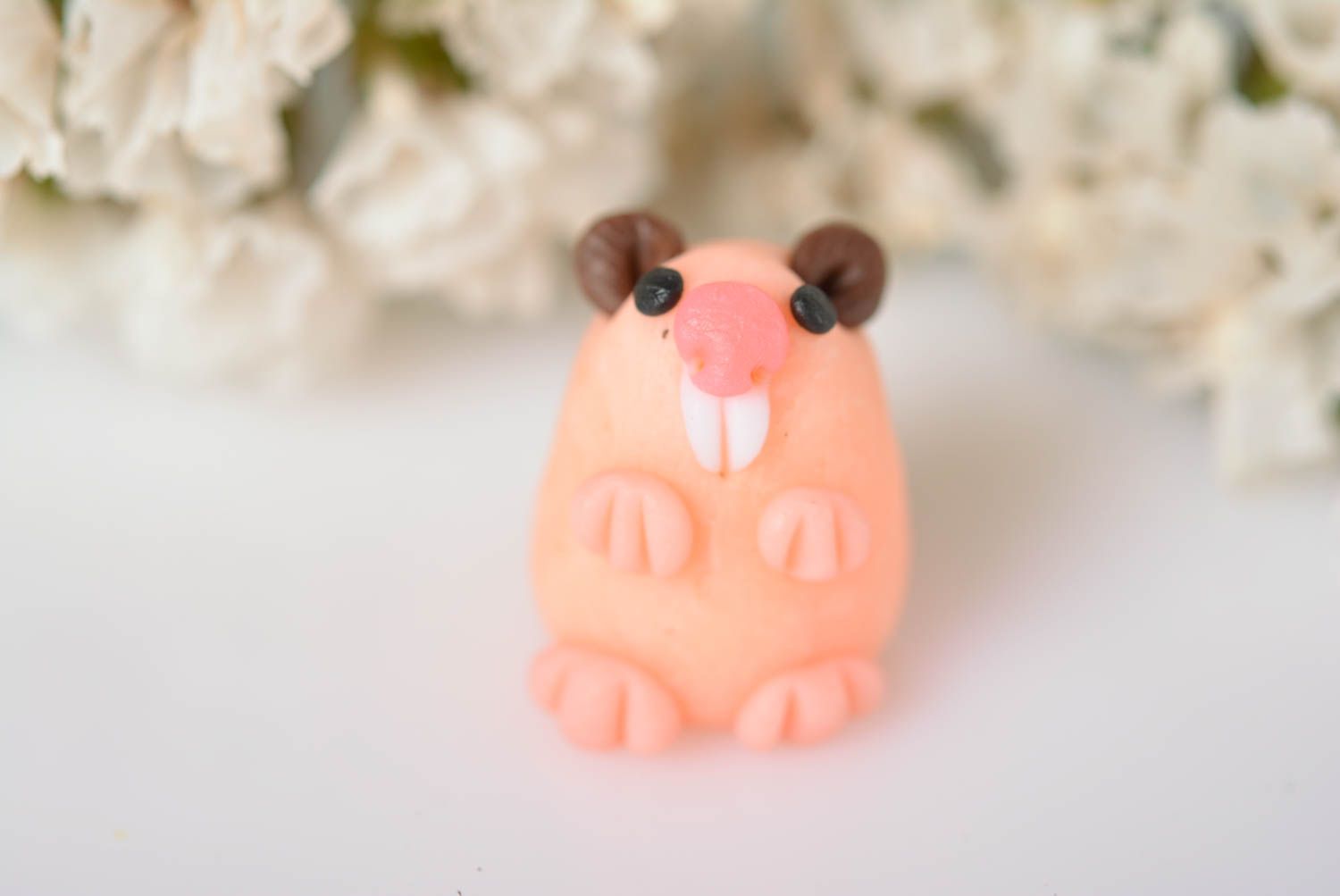 Spiel Figur handmade Hamster Spielzeug Mini Spielzeug Kinder Geschenke schön foto 3