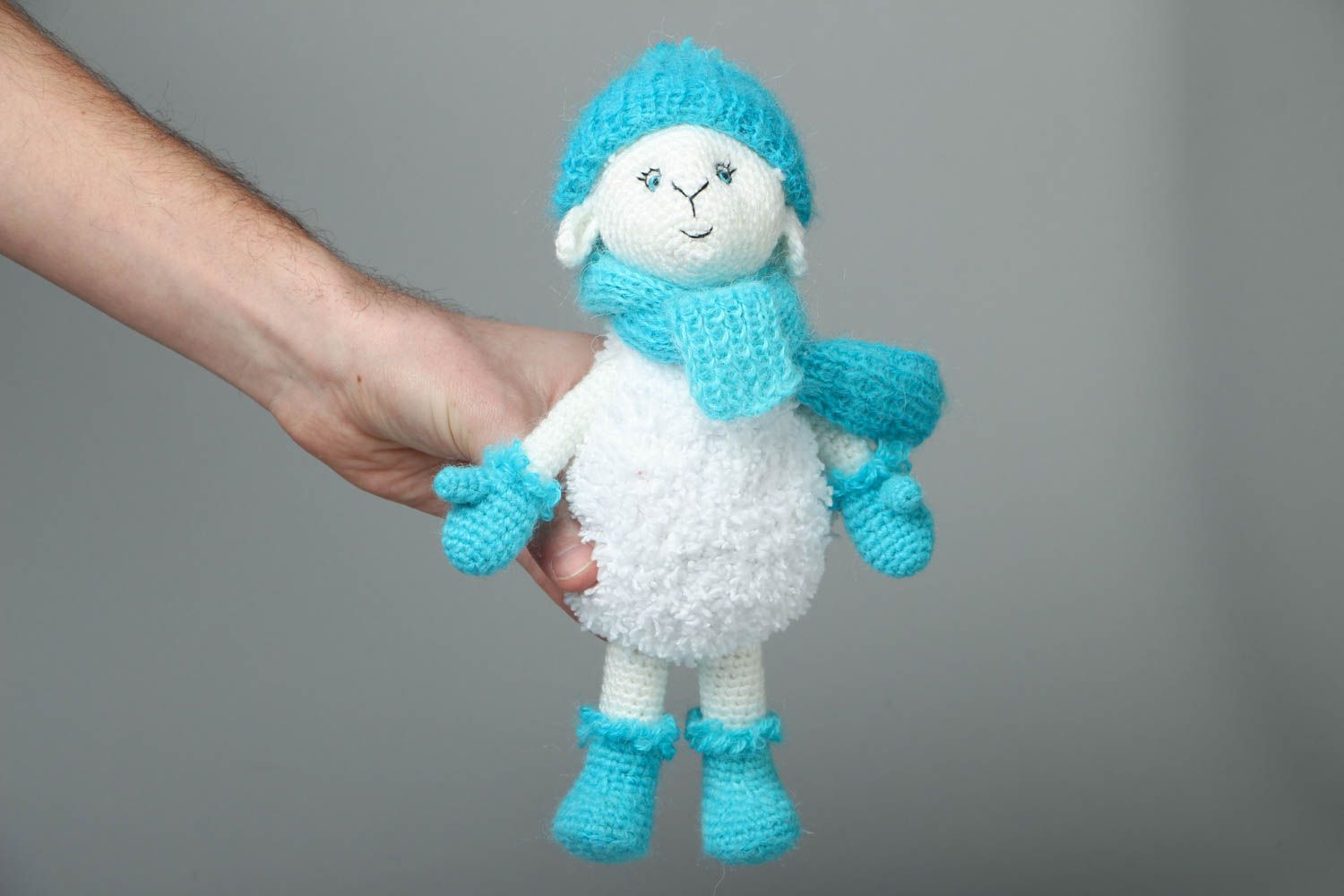 Crochet soft toy Sheep photo 4