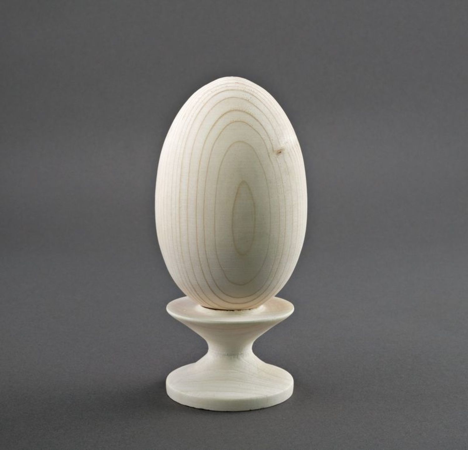 Semilavorato di legno fatto a mano Statuetta uovo di pasqua Uovo da decorare
 foto 3