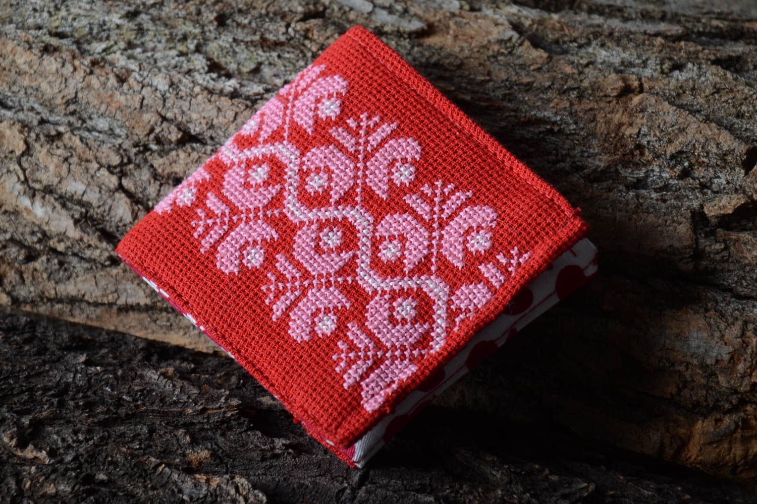 Handmade purse textile purse fabric wallet unusual purse for women gift ideas photo 1