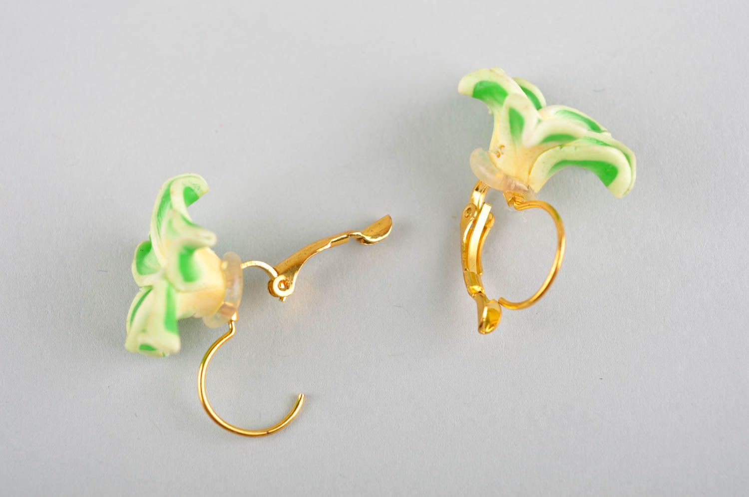 Exclusive handmade earrings vintage earrings plastic earrings for girls photo 5