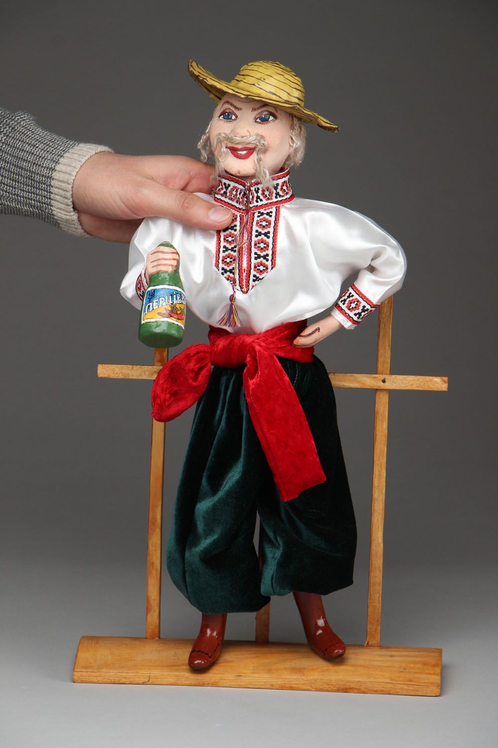 Кукла папье-маше  фото 4
