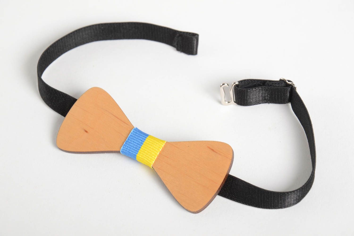 Wooden bow tie designer accessories handcrafted bow tie wooden gifts wooden tie photo 5