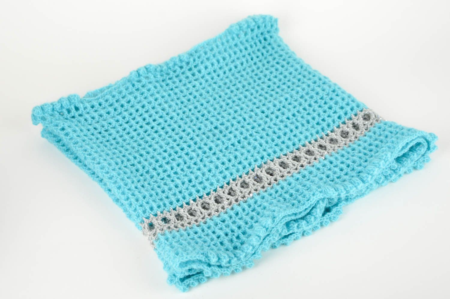 Infinity scarf designer scarves handmade crochet scarf ladies accessories photo 2