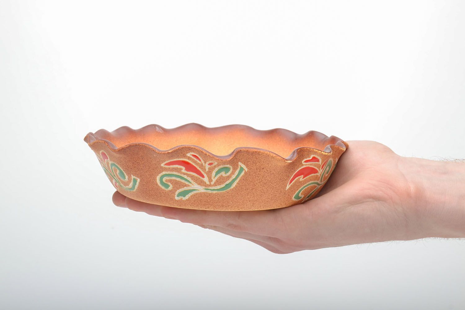 Clay bowl for varenyky photo 5