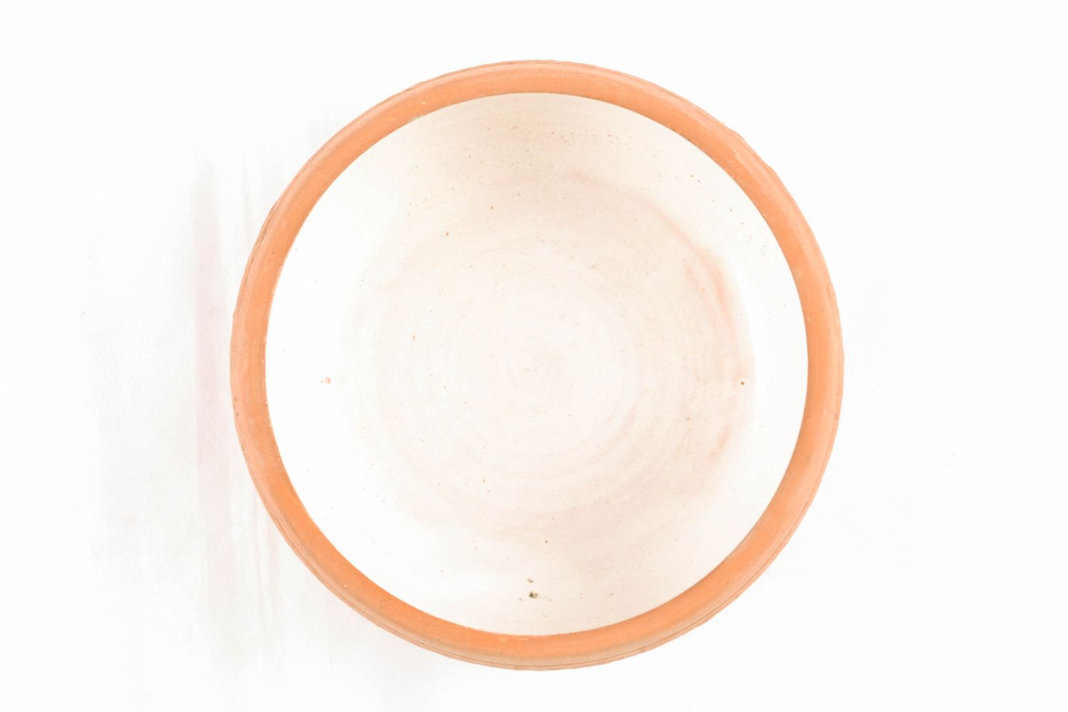 Ceramic bowl kilned with milk 0,5 liters photo 3