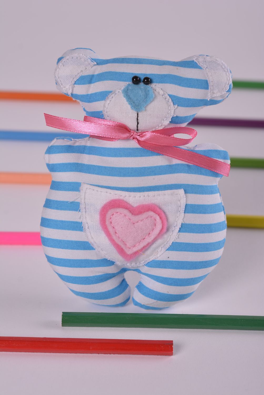 Handmade toy soft toy for baby unusual gift ideas fabric toy for children photo 1