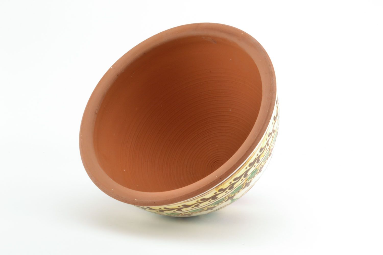 Handgemachte Schale aus Keramik foto 2