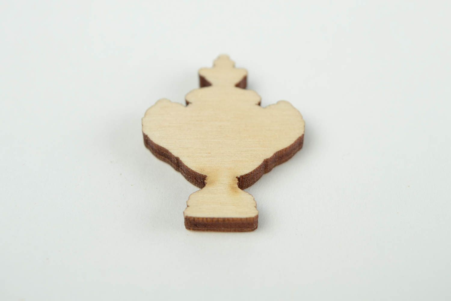 Miniatur Figur handmade Deko Element schön Figur zum Bemalen Holz Rohling foto 5