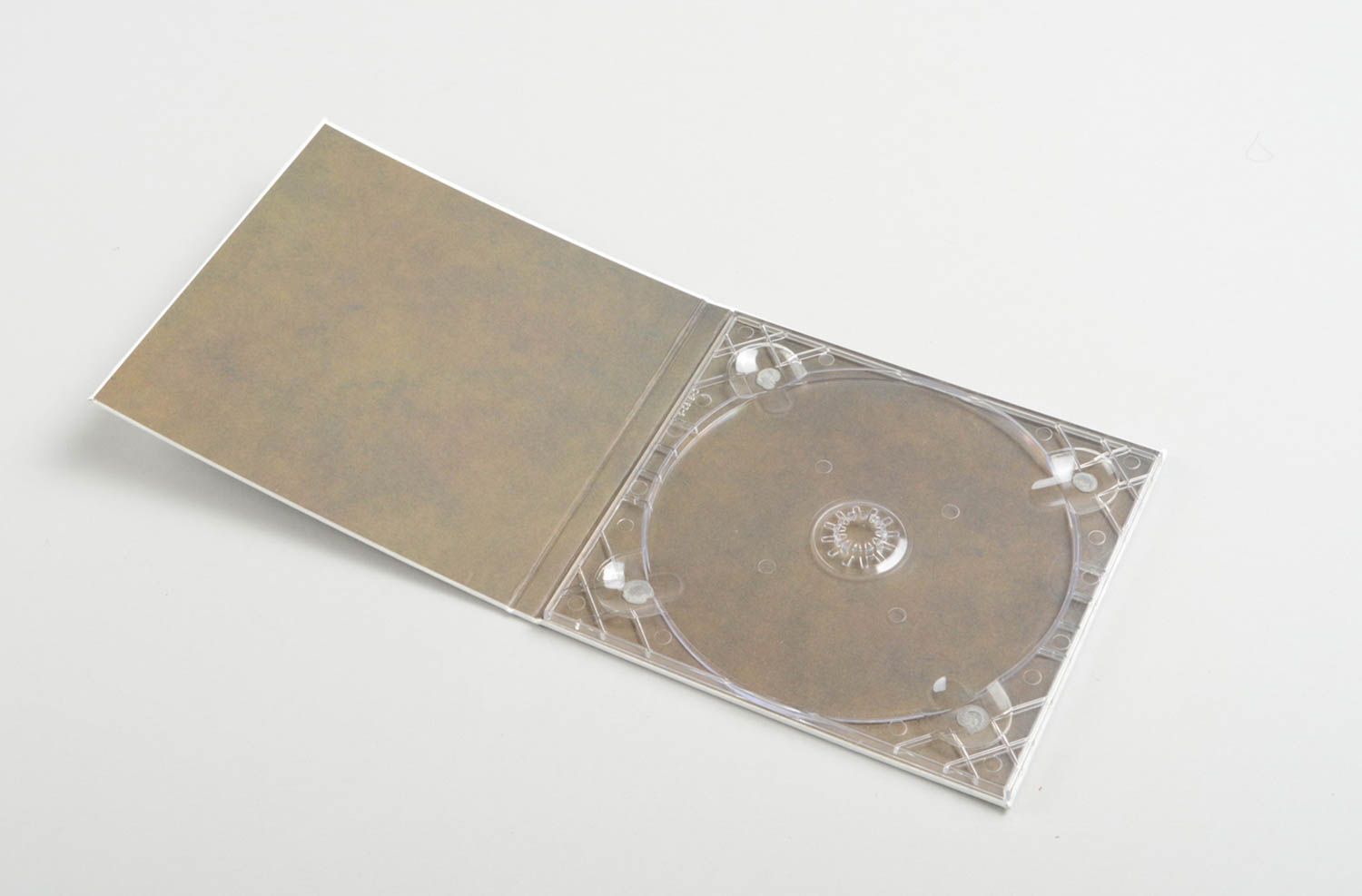 Enveloppe cd dvd faite main Etui pour cd Cadeau original ruban marron design photo 1