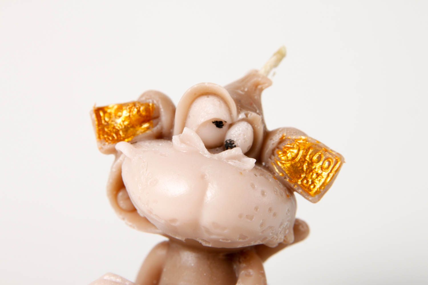 Handmade monkey figurine cute aromatized candle stylish paraffin candle photo 5